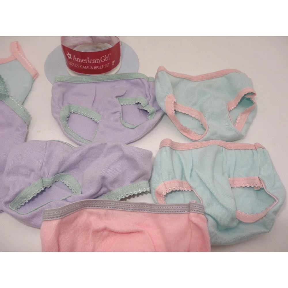 American Girl Doll‎ Tank & Brief Underwear Cami Camisole Set 10pc 18